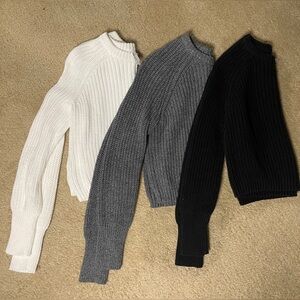 American Apparel Knitted Sweaters (3pk)